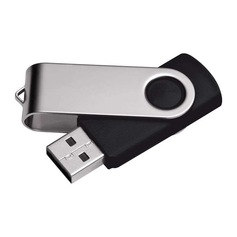 Fekete USB Stick Twister 8GB