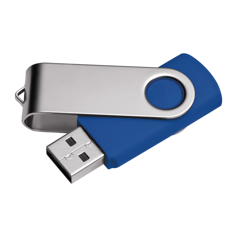 Kék USB stick model 3