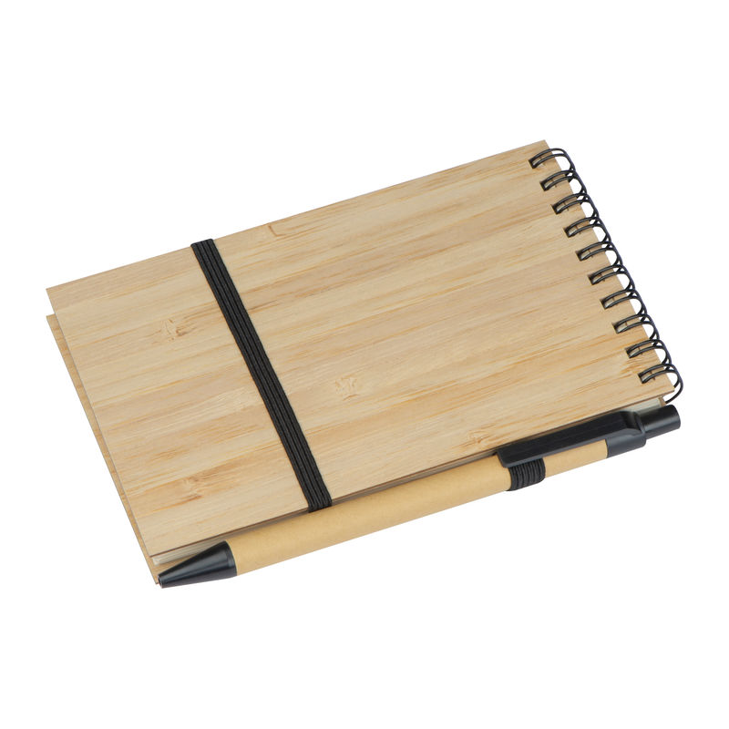 Bézs A6 bambusz jegyzetfüzet
