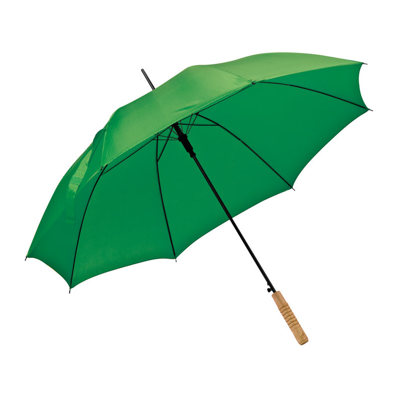 Zöld Automata esernyő fa nyéllel
