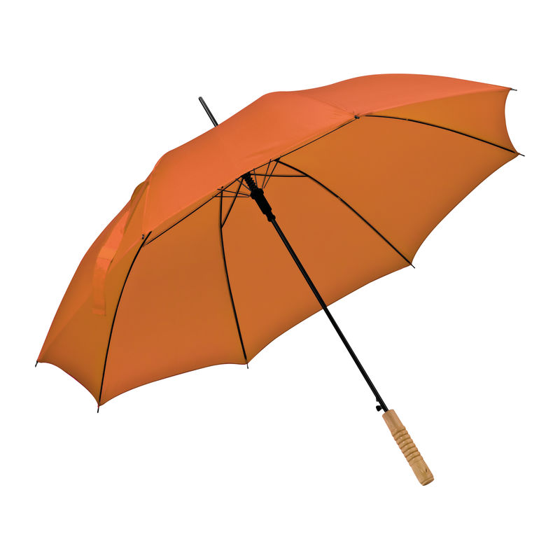 Narancs Automata esernyő fa nyéllel