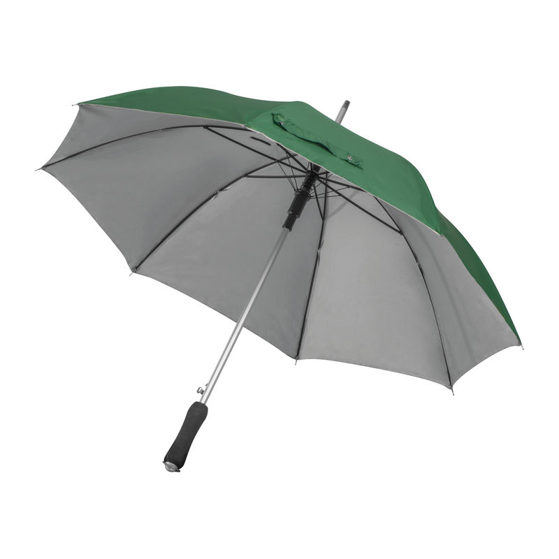 Sötétzöld Könnyű UV-szűrős esernyő